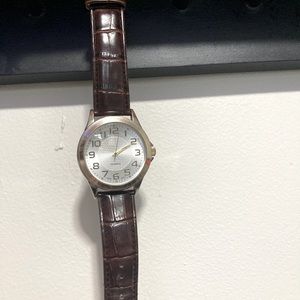 Quartz Watch White Face